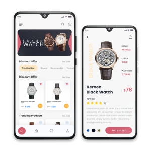 Watches Shop Application