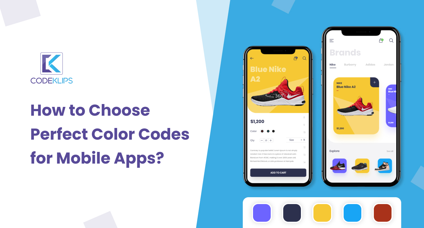 How to Choose Perfect Color Codes for Mobile Apps?