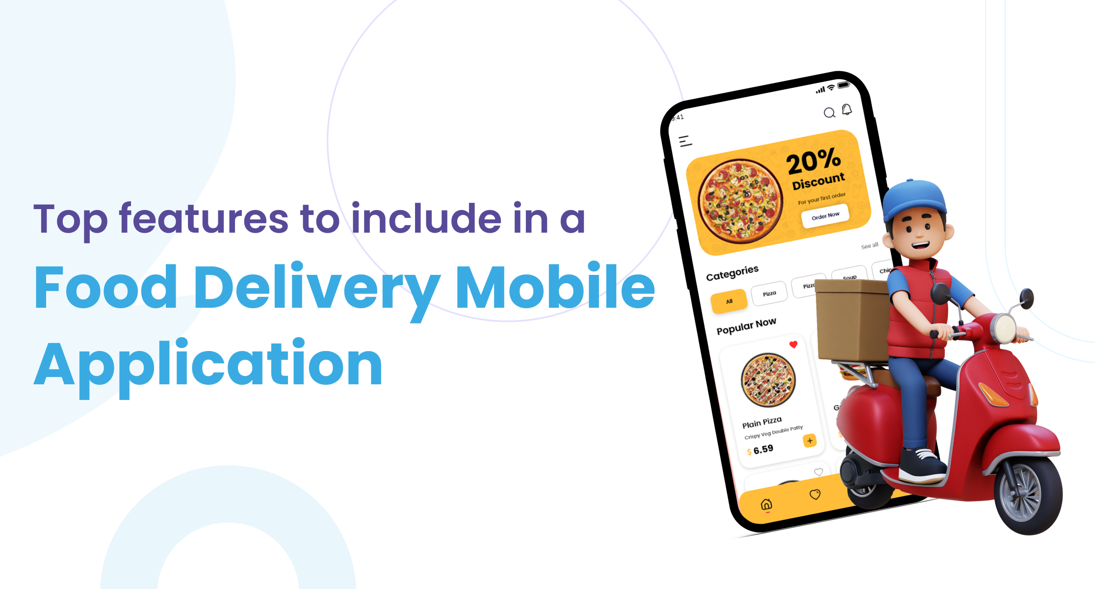 Top Features of Food Delivery Mobile App