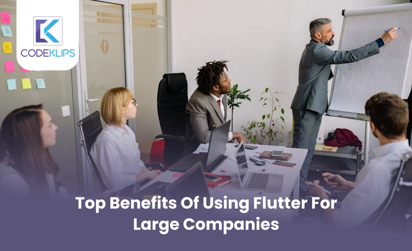 Top Benefits of Using Flutter for Large Companies