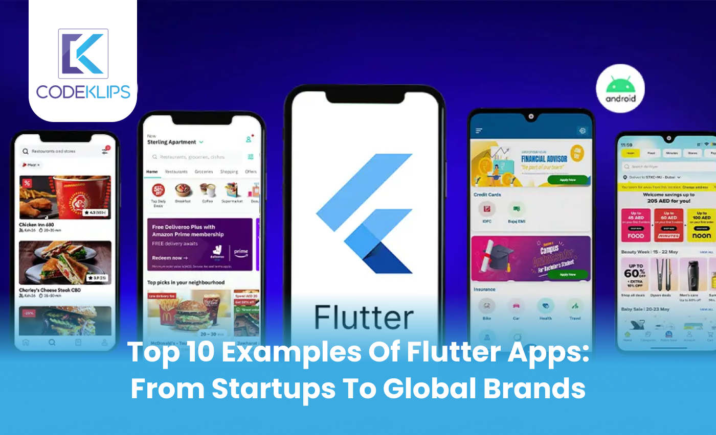 Top 10 Examples of Flutter Apps: From Startups to Global Brands